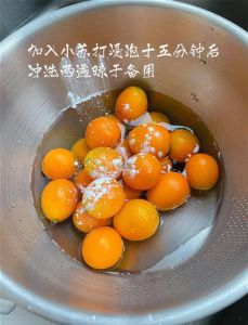 冰糖金桔膏的做法_金黄润燥，咳嗽克星