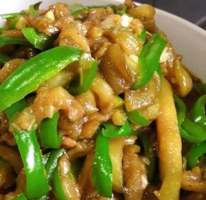 辣椒炒茄子的做法_香辣茄子，健康美味家常菜