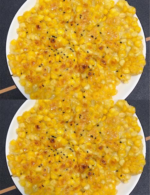 黄金玉米烙的做法_香甜软糯，家常互动甜点