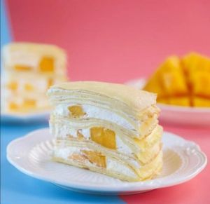 六寸千层芒果蛋糕的做法_简单快手，美味分享