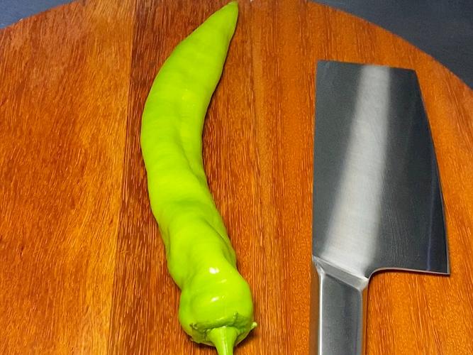 青椒切菱形图解_切菱形辣椒，保嫩去辣小妙招