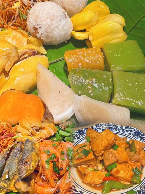 海南的28种特色美食图_鸡饭羊肉和乐蟹海南粉清补凉