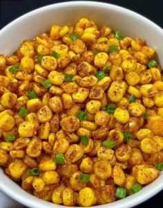 香甜玉米粒的做法_甜玉米粒炒五彩丁，鲜香营养，全家爱！