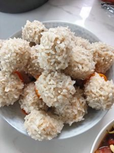 纯糯米丸子的做法_团圆美满传统美食