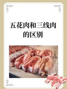 带肋中方和五花肉区别_部位口感大不同