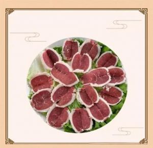 羊上脑是哪个部位图解_涮锅之王，肥而不腻！