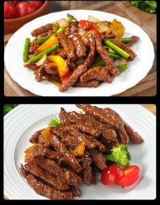 黑椒牛柳是合成肉吗_黑椒牛柳真材实料？街头小店VS超市合成肉！