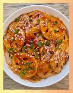 酸莲藕做法_酸甜爽脆家常菜