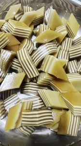 250克马蹄粉做千层糕做法_黄糖椰浆千层马蹄糕，软糯香甜易上手！