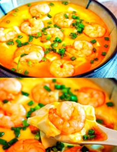 虾仁鸡蛋羹怎么蒸出来又嫩又滑_家常虾仁蒸蛋，鲜美嫩滑，早餐晚餐皆宜！