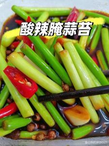 生腌蒜苔的做法_蒜苔生腌酸辣开胃，脆爽解馋！