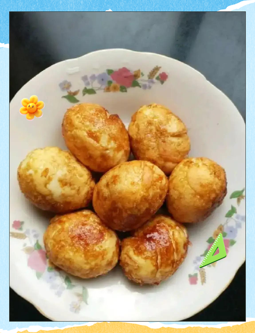 卤虎皮鸡蛋的做法大全_简单炸制加卤香，冷藏后外酥里嫩风味佳！