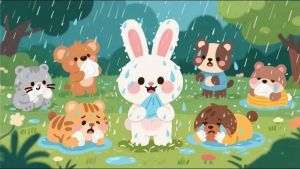 小兔兔被咬的视频大全：趣味动画和儿童教育素材全集