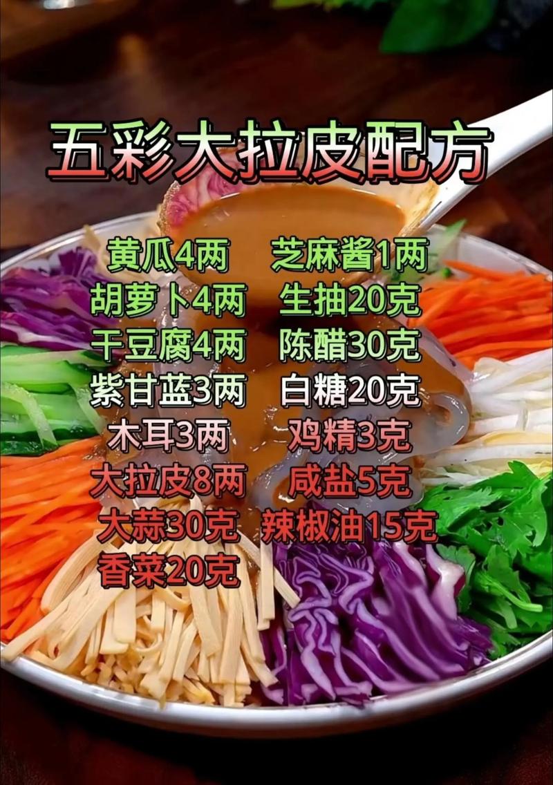 东北拉皮的做法与步骤_爽滑凉菜，酸辣开胃！