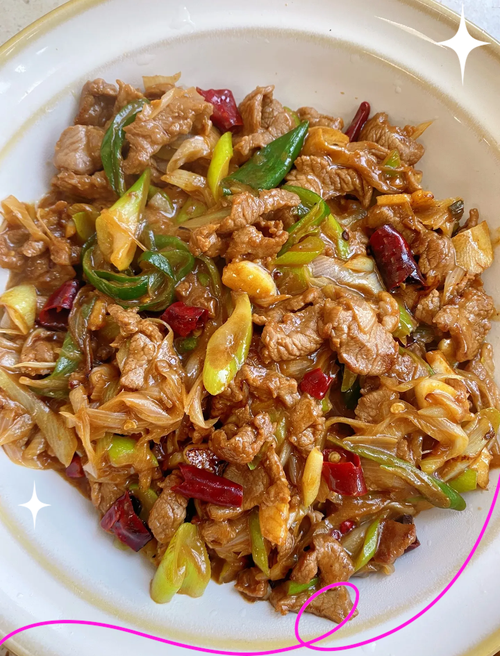 洋葱爆炒羊肉的做法_鲜嫩配法，腌制入味快炒色香