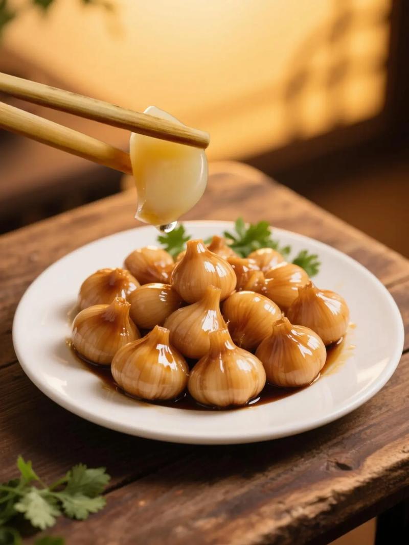 糖醋蒜的正确做法_选好蒜，糖醋腌，晾干藏，酸甜爽口！