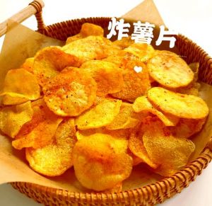 自制炸土豆片的家常做法_高淀粉土豆炸出酥脆美味