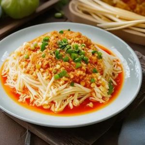 蒜蓉金针菇的做法_蒜蓉金针菇，香浓下饭！