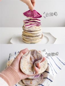 家常紫薯饼正宗做法_香糯紫薯饼，简单美味早餐！