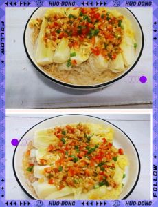 粉蒸娃娃菜正确做法_蒜蓉粉丝蒸娃娃菜，爽脆软糯香辣可口