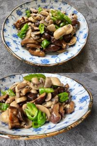 炒干香菇的家常做法_干香菇炒着香，泡对火候味自来！