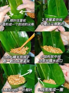 广西正宗三角粽的做法_碱水粽与红蓝草鲜肉粽做法