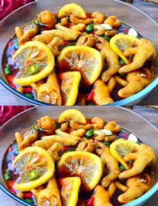 柠檬泡椒鸡爪家庭自制做法_酸辣开胃，Q弹下酒菜