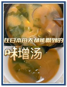 正宗日式味增汤做法_柴鱼昆布熬高汤，味增豆腐做日式汤