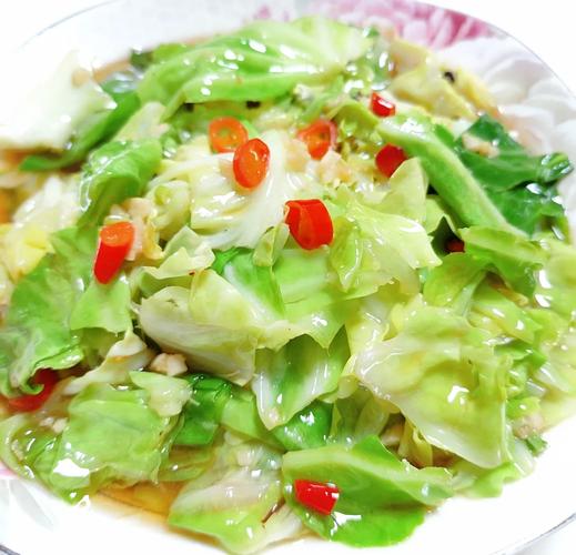 醋溜白菜的做法图片_家常醋溜白菜，鲜香下饭！