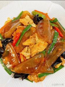 炒粉皮的做法_家常红薯粉皮，低卡减脂美味菜