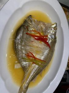 清蒸大黄鱼的做法_家常清蒸大黄鱼，鲜嫩美味做法分享