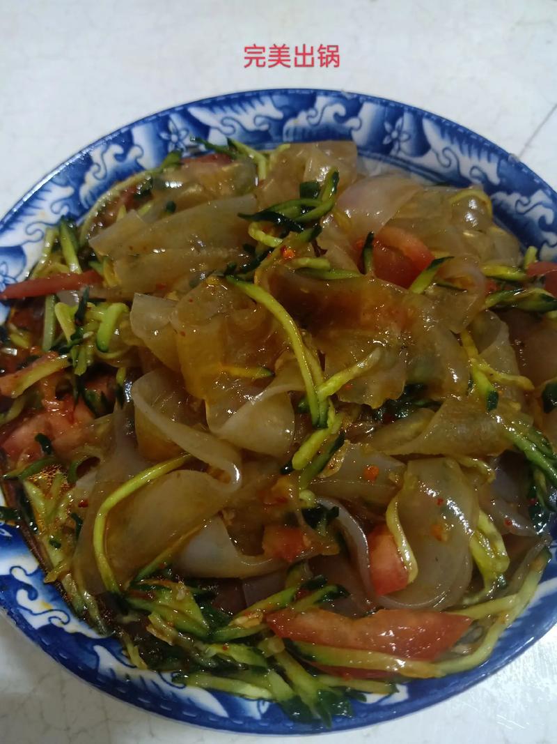 红薯淀粉凉皮的制作方法_软糯便捷，面粉凉皮