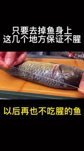鲤鱼鱼腥线怎么去除图解_彻底清洗鲤鱼，刮鳞掏内脏，掐掉鱼腥线，鱼味更鲜美！
