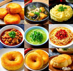 渭源特色美食小吃_渭河源头美食多，手擀搅团等你尝！