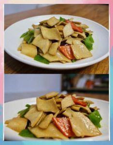 本帮炒素做法_白菜炒粉条杏鲍菇烧土豆包菜西红柿炒干豆腐荷兰豆炒木耳韭菜炒杏鲍菇
