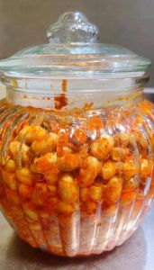 自制酱豆不发酵的做法_自制黄豆酱，香浓美味，无添加剂！