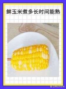 玉米煮多久就熟了_甜糯不同样，高压快熟易掌握