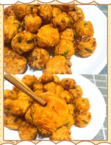 胡萝卜丸子的家常做法_香酥营养，全家爱吃的家常菜