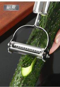 黄瓜削丝的工具叫什么_多功能擦丝器，轻松削出果蔬丝，提升菜肴精致度！