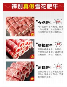 牛肉卷怎么区分部位图解_潮州火锅牛肉部位怎么挑？