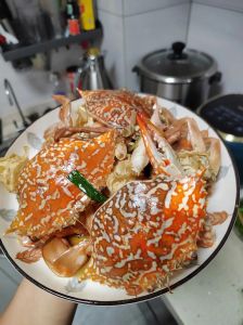 炒兰花蟹的做法大全_炸兰花蟹，鲜嫩美味