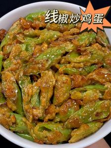 线椒炒鸡蛋的做法_杭椒炒蛋，简单营养家常菜