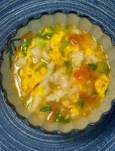 面疙瘩汤的家常做法_面糊稠度是关键