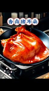 猪耳朵卤最简单做法_高压锅十分钟卤猪耳，软糯有嚼劲！