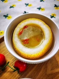 川贝雪梨水正确做法_润肺止咳，制作与食用全攻略