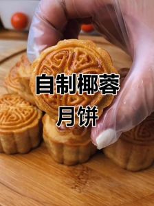 椰蓉月饼的做法家常做法_香甜软糯，手把手教你做
