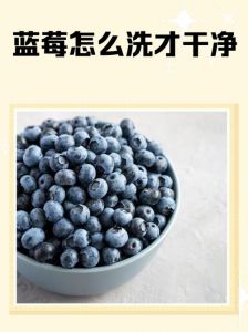 蓝莓清水洗得干净吗_蓝莓清洗妙招，轻松除农残！