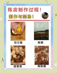 陈皮自制方法图解_晒干橘皮做陈皮，三年陈化增香味