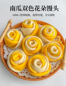 纯碱开花馒头的做法_手艺蒸出暄软好味道