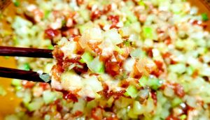 冬瓜肉包子馅做法大全图解_皮软馅足，清甜肉香家常味